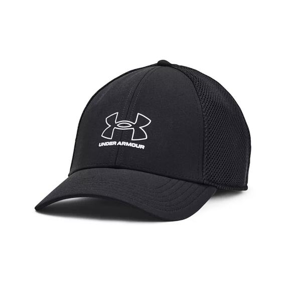 Under Armour Iso-Chill Driver Mesh Golf Hat - Black - New - Picture 1 of 2